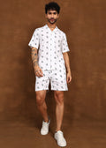 Fabmade Leaf Whisper Linen Co-Ord Set | Grocsy