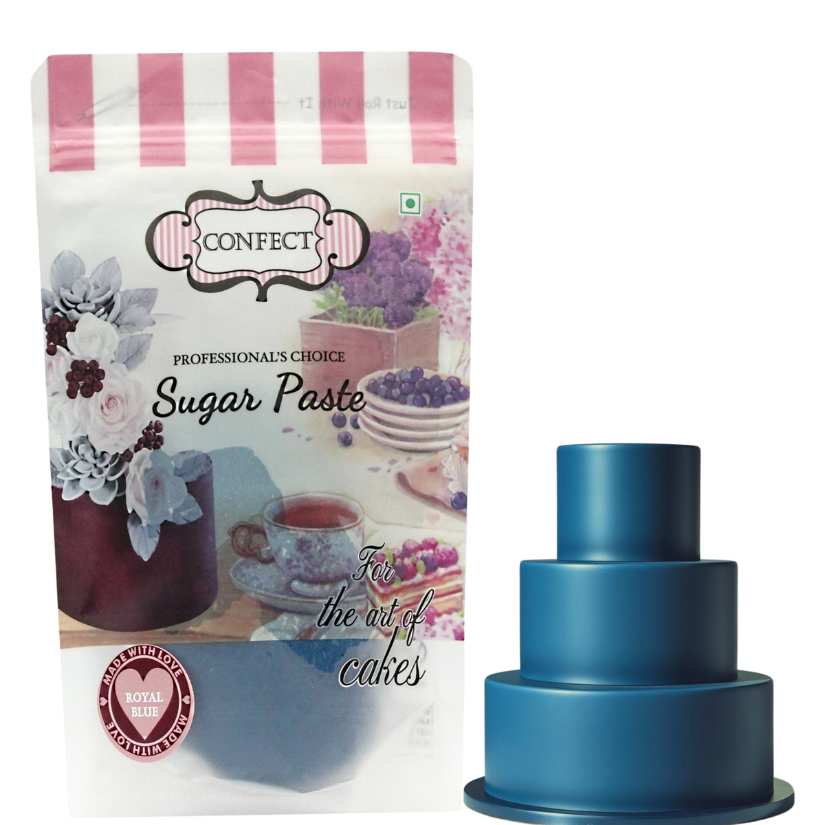 Confect Royal Blue Fondant | Edible Sugarpaste | Grocsy