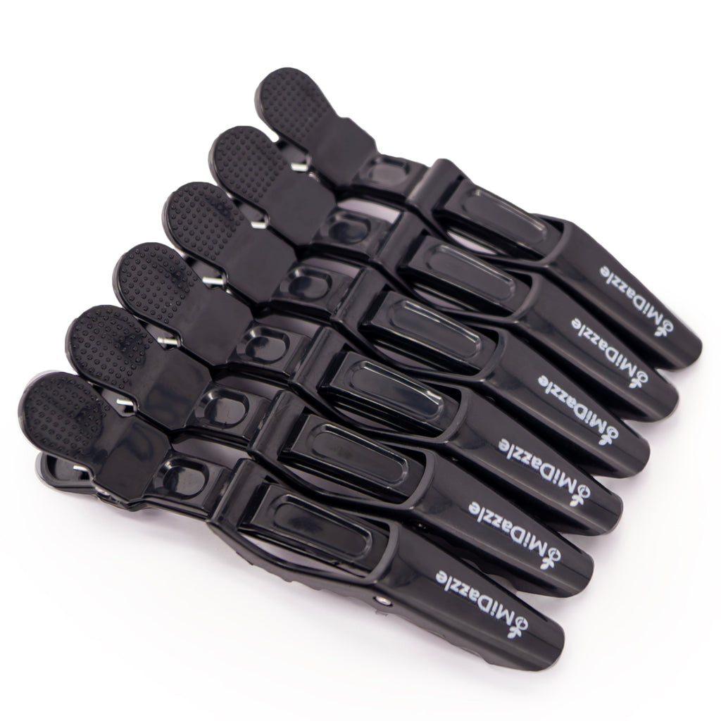 MiDazzle Section Hair Clips Pack Of 6 MIHA6302 | Grocsy