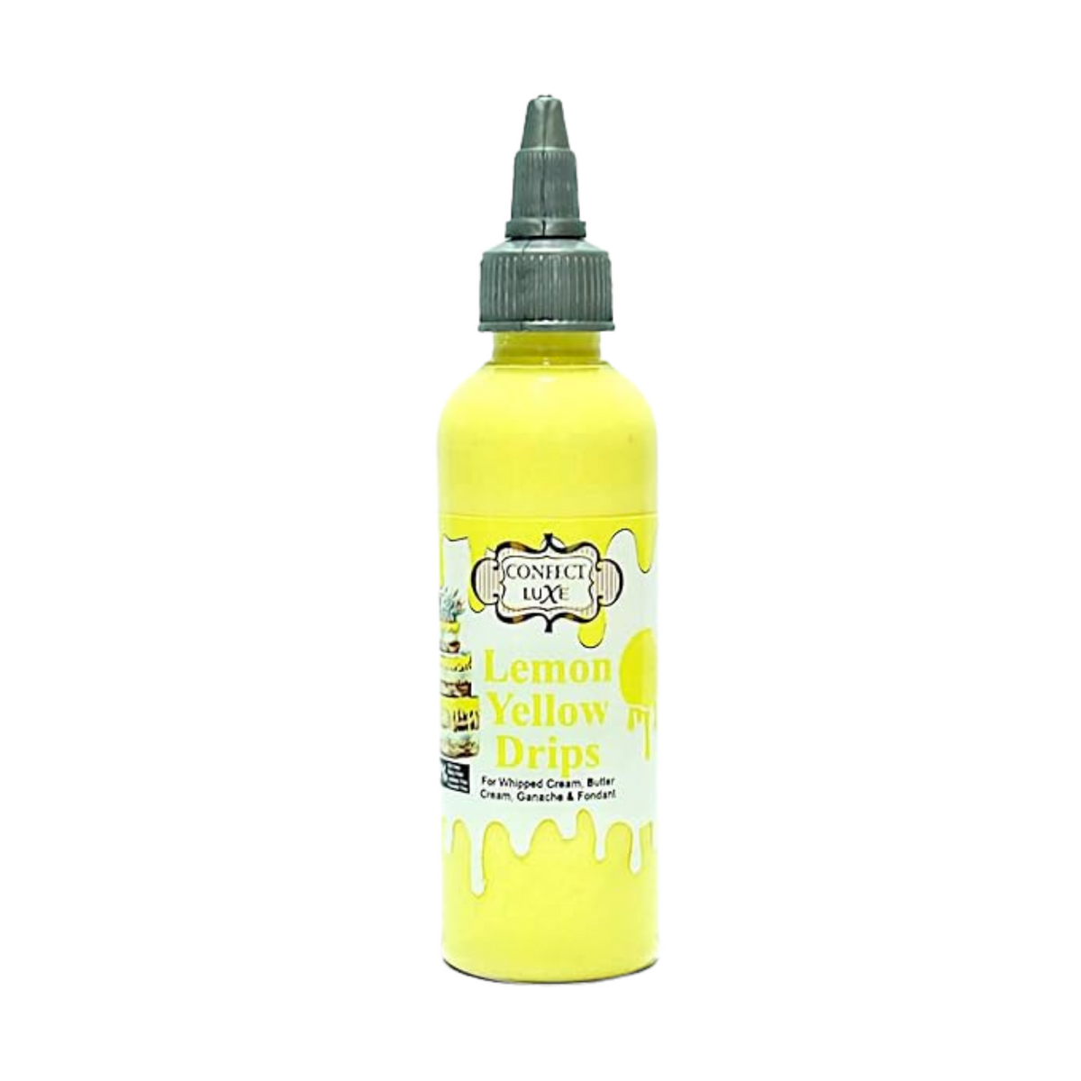 Confect Lemon Yellow | Edible Drips | Grocsy