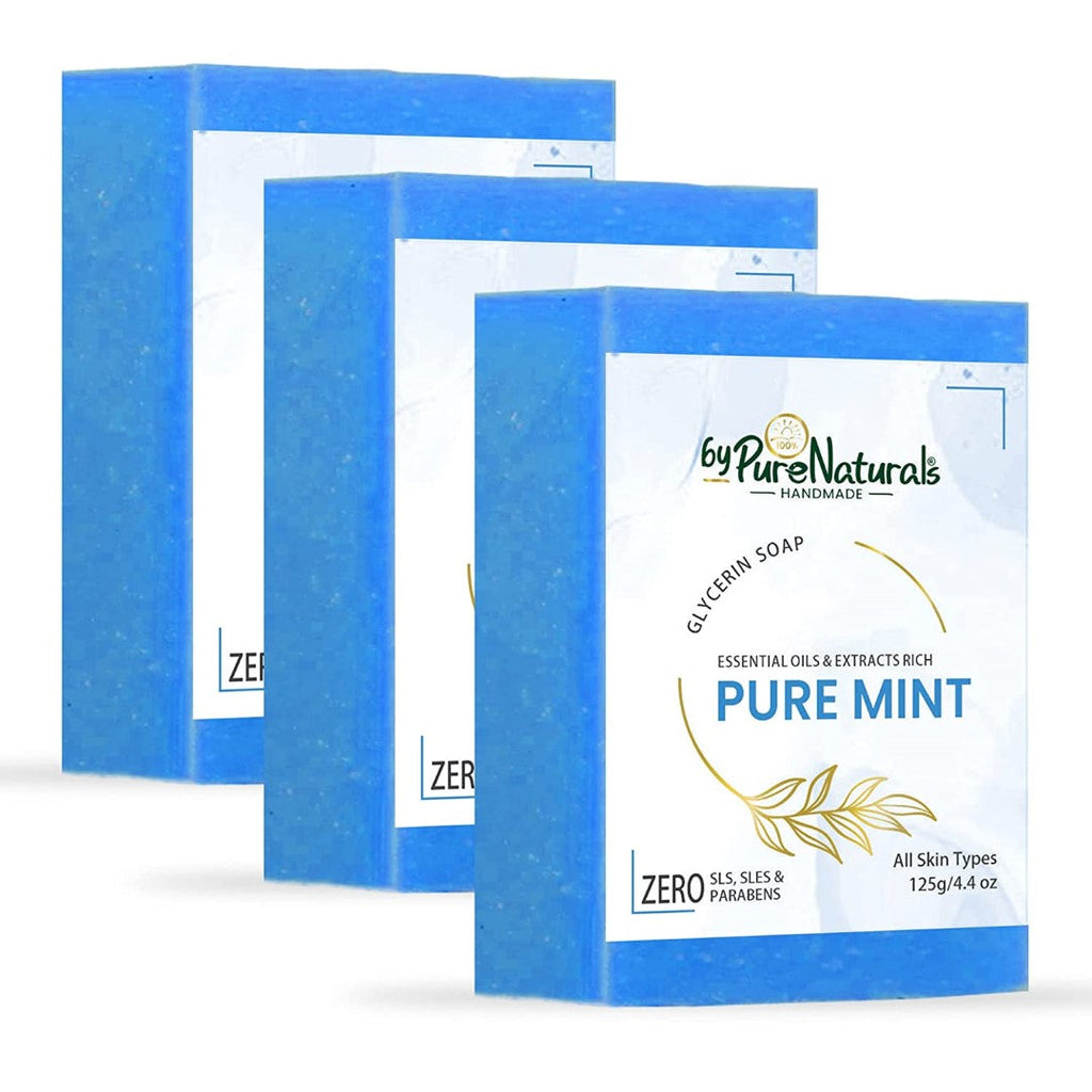 byPureNaturals Mint Soap | Grocsy