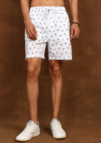 Fabmade Snow Leaf Shorts | Grocsy