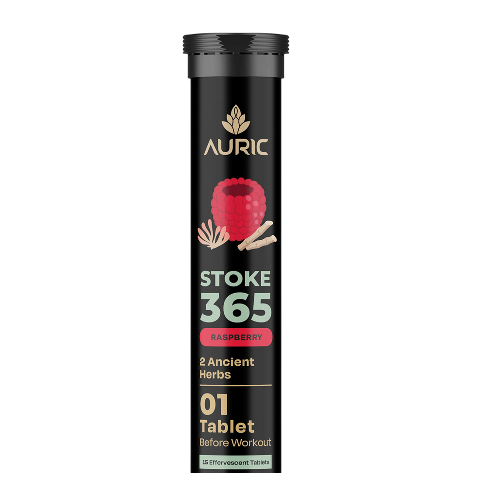 Auric STOKE365 Effervescent Tablets | Raspberry Flavour | Grocsy