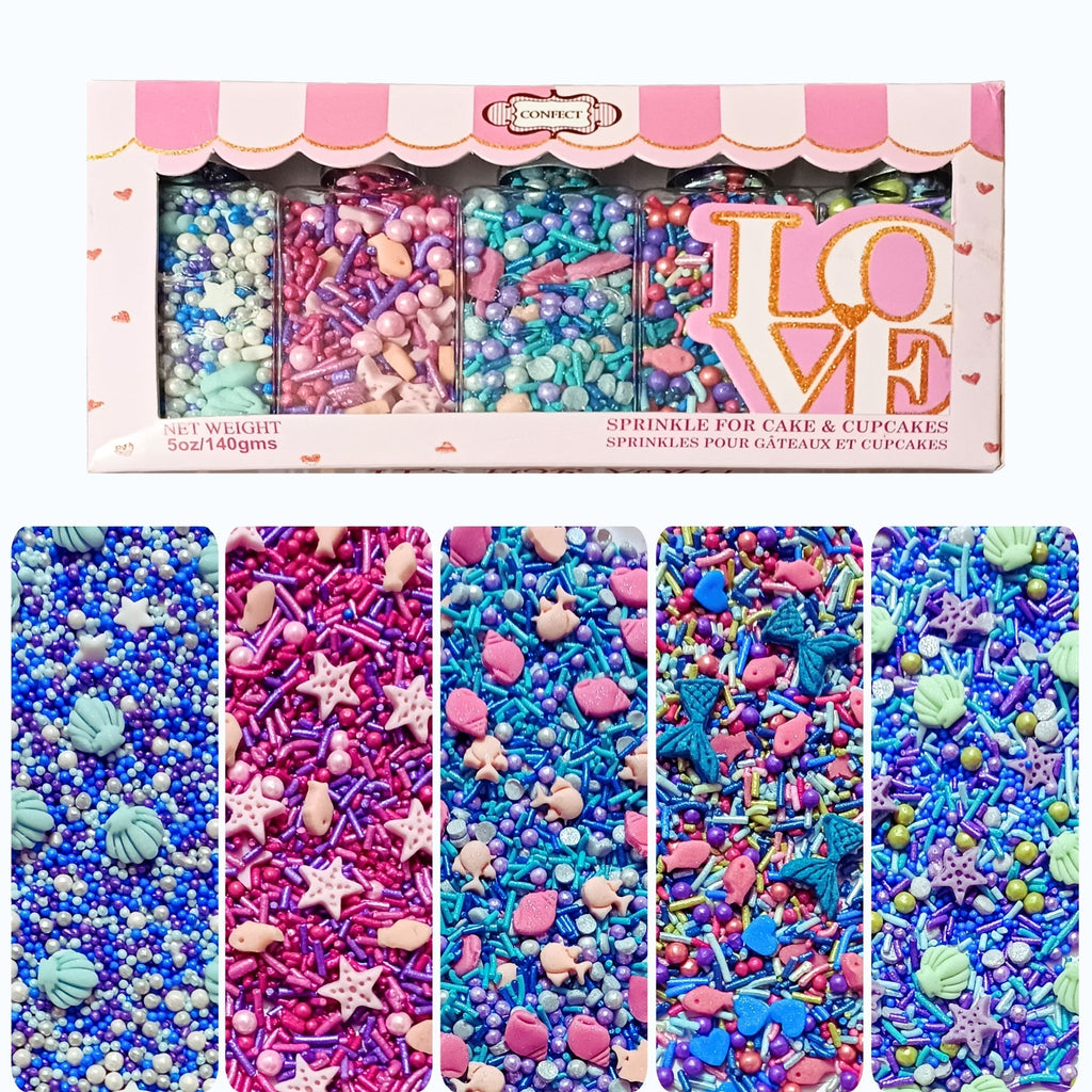 Confect Under the Sea Sprinkles for Decorations 06 | Grocsy