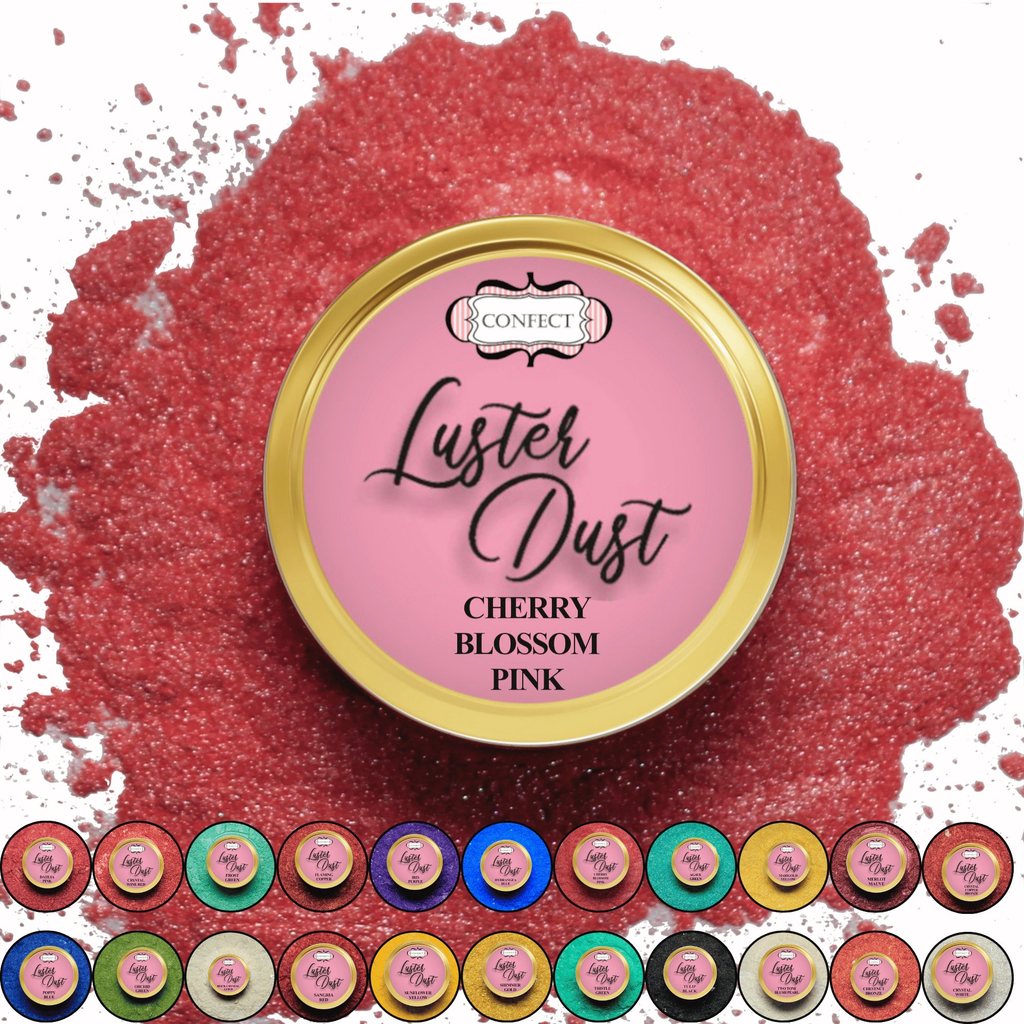 Confect Cherry Blossom Pink | Edible Luster Dust | Grocsy