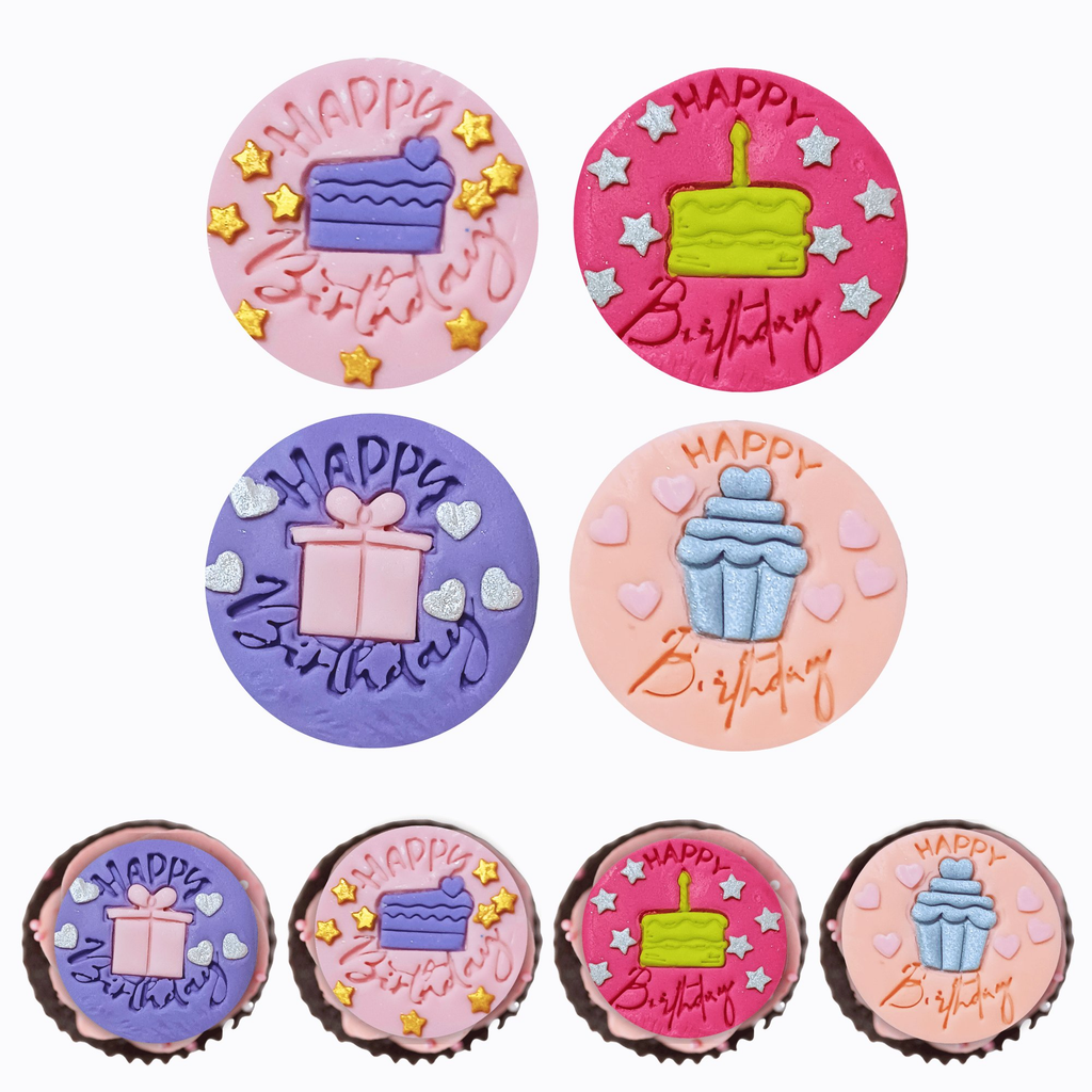 Confect Happy Birthday | Edible Celebration Topper | Grocsy