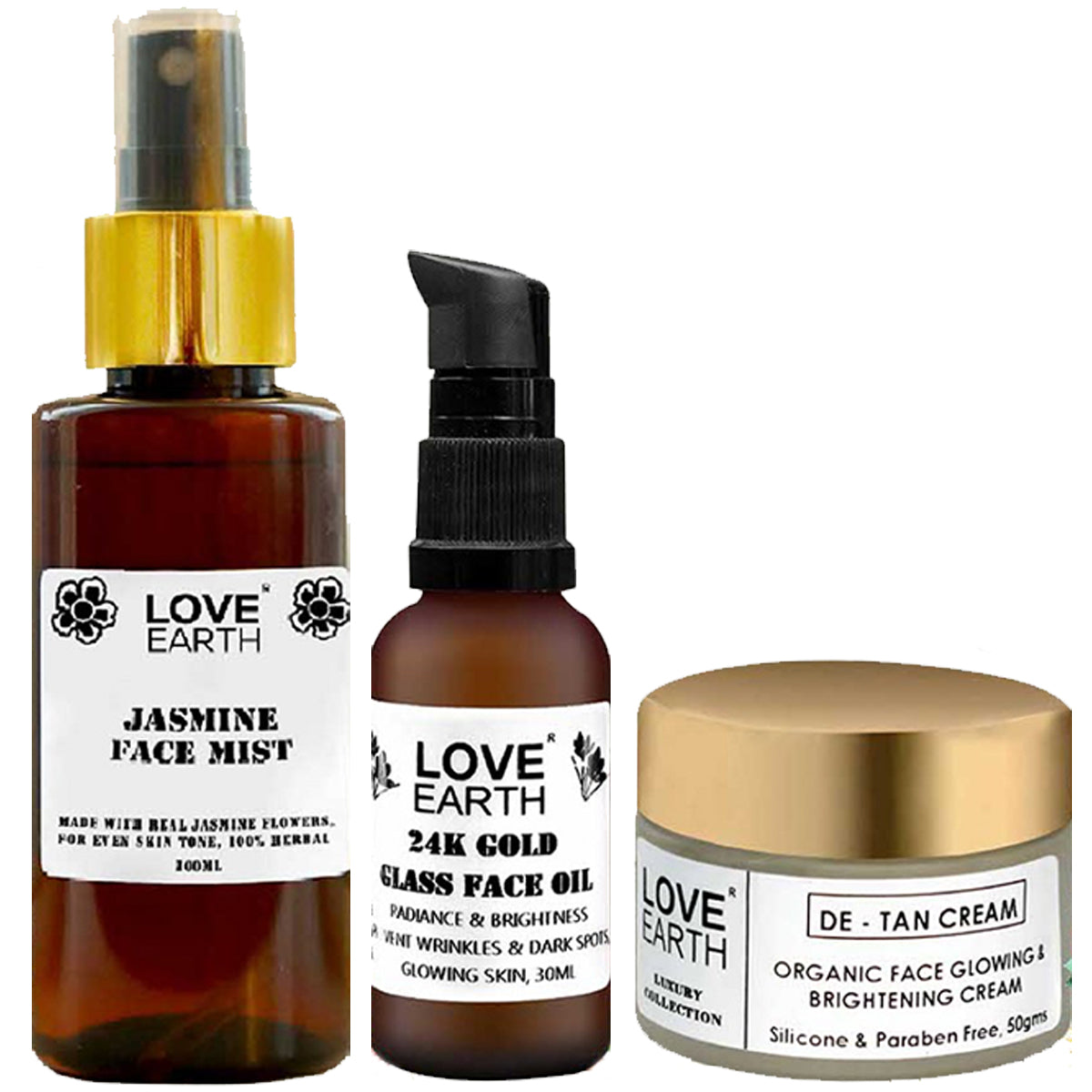 Love Earth Glow Getter Kit – Face Glow | Grocsy