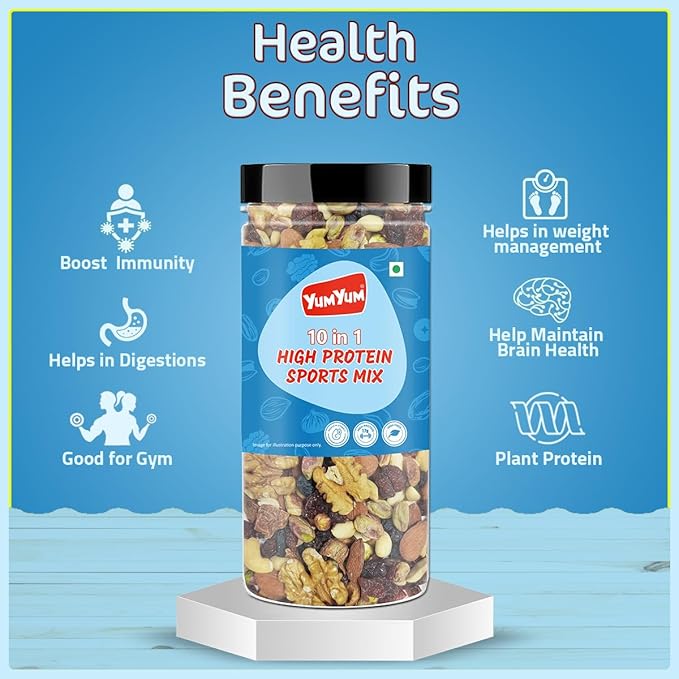 Yum Yum 10 In 1 High Protein Jar | Grocsy