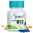 Sprowt Plant Based Vitamin B12 Tablets | Grocsy