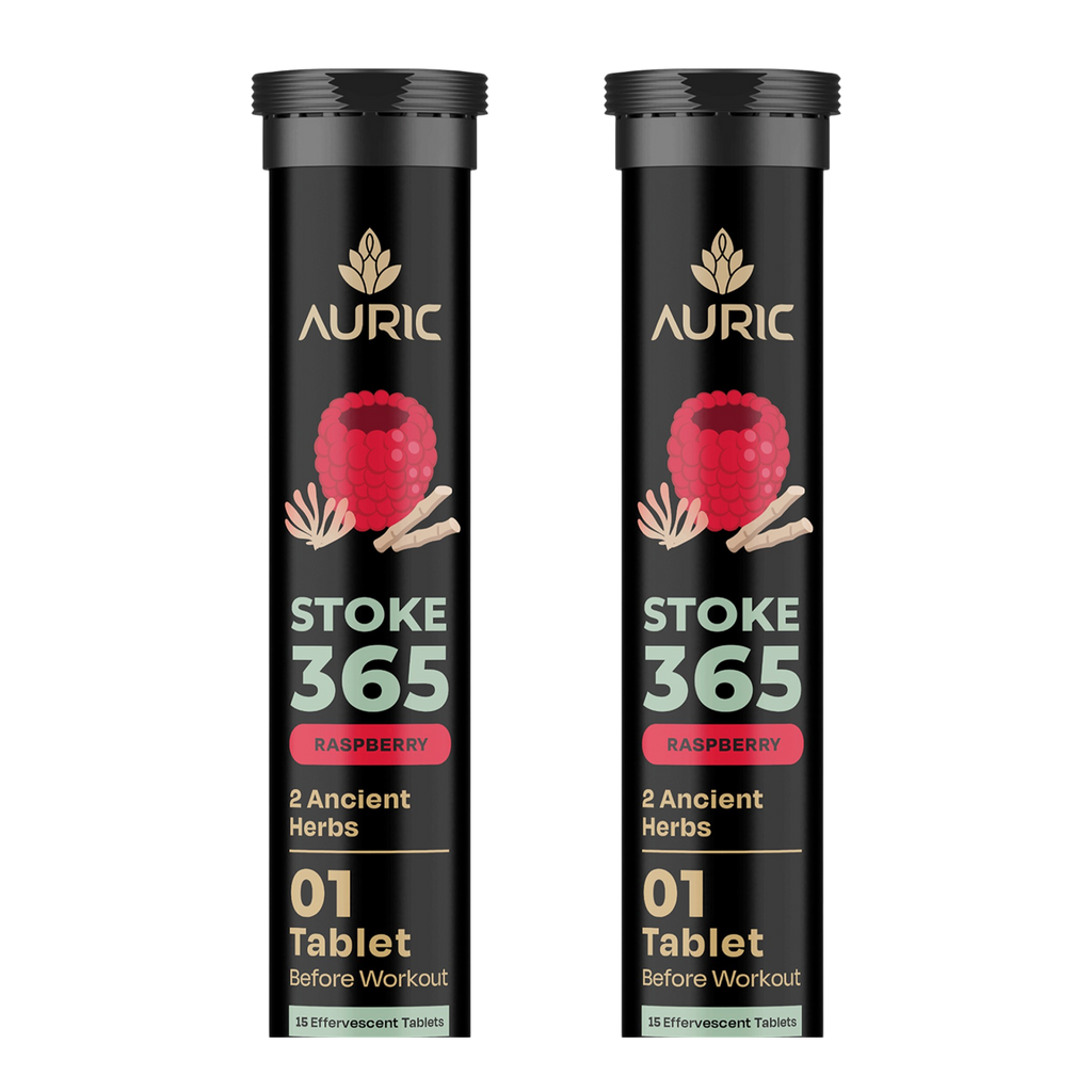 Auric STOKE365 Effervescent Tablets | Raspberry Flavour | Grocsy