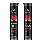 Auric STOKE365 Effervescent Tablets | Raspberry Flavour | Grocsy