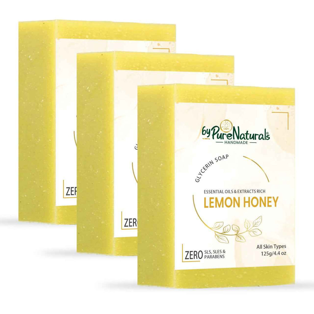 byPureNaturals Lemon Honey Soap | Grocsy