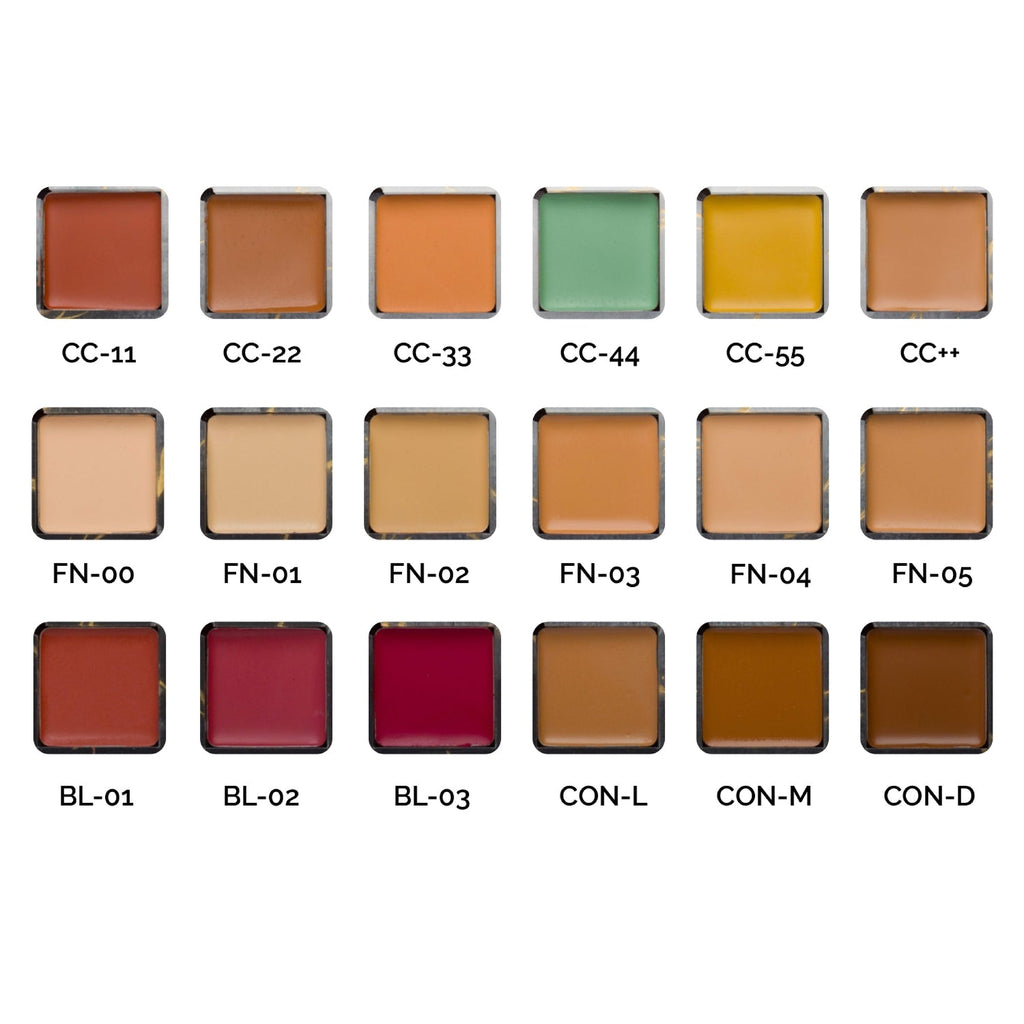 Aflairza One for All Palette Refills-Individual Refills for Foundation, Concealer, Blush & Contour | Grocsy