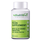 Health Veda Organics Plant Based PCOS Multivitamin Supplement Tablets | Grocsy