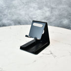 Sowpeace / White Padded Metal Phone Stand with Card Holder | Grocsy