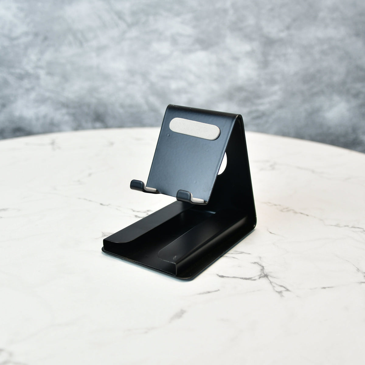 Sowpeace / White Padded Metal Phone Stand with Card Holder | Grocsy