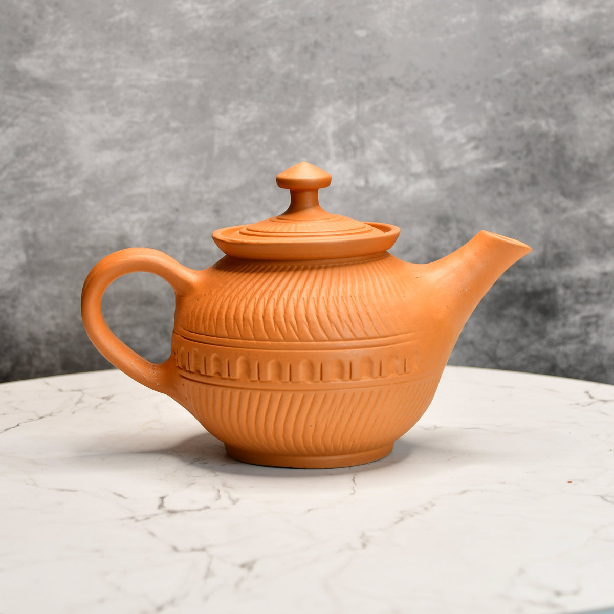 Sowpeace Premium Large Terracotta Kettle for Tea and Coffee | Grocsy
