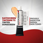 Chosen Tintense Buff Shade Tinted Mineral Sunscreen SPF 50+ Pa++++ 8-Hour Water Resistance, No White Cast | Grocsy