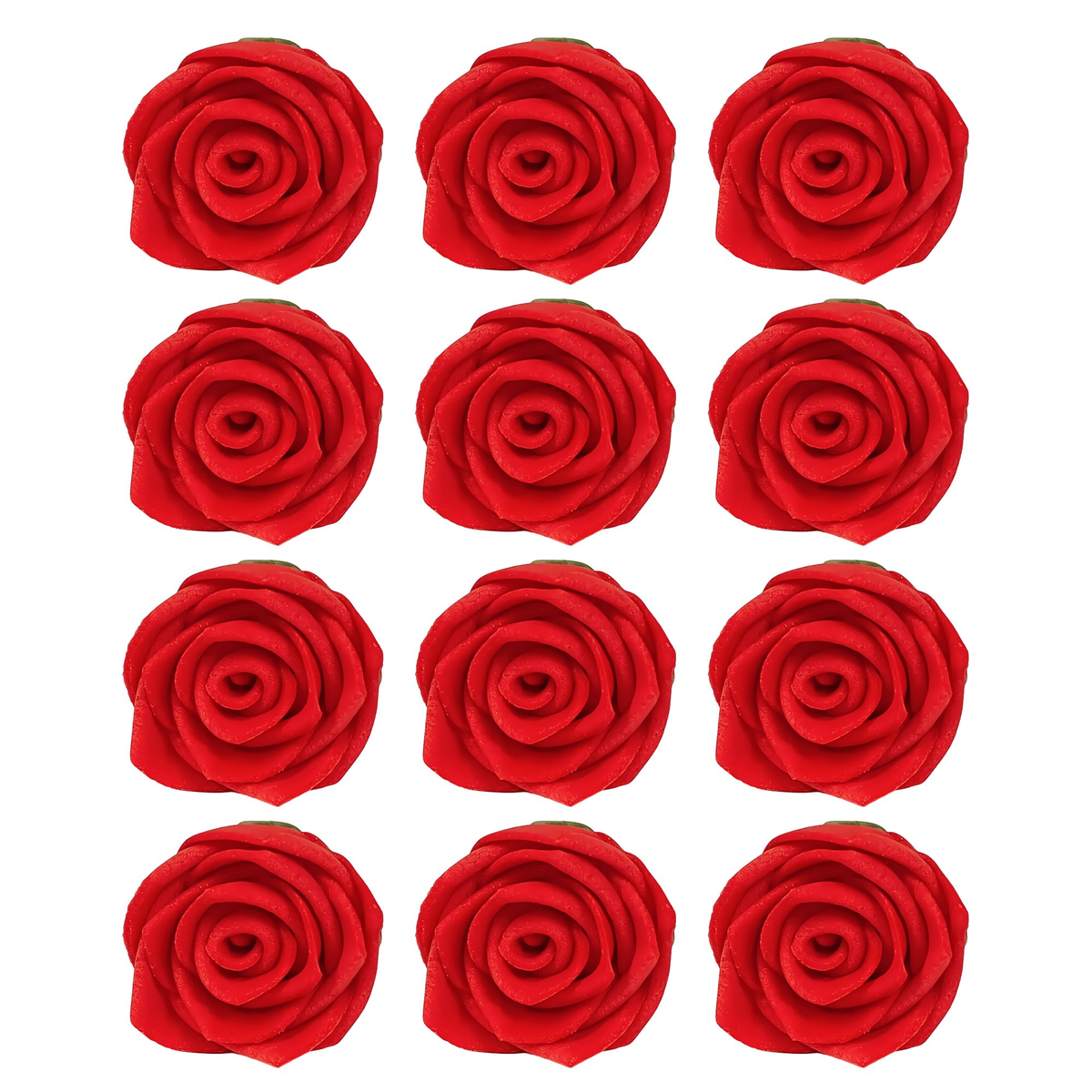 Confect Red Rose | Edible Sugar Roses Topper | Grocsy