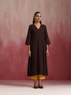 trueBrowns Cola Cotton Dobby Kurta Set | Grocsy
