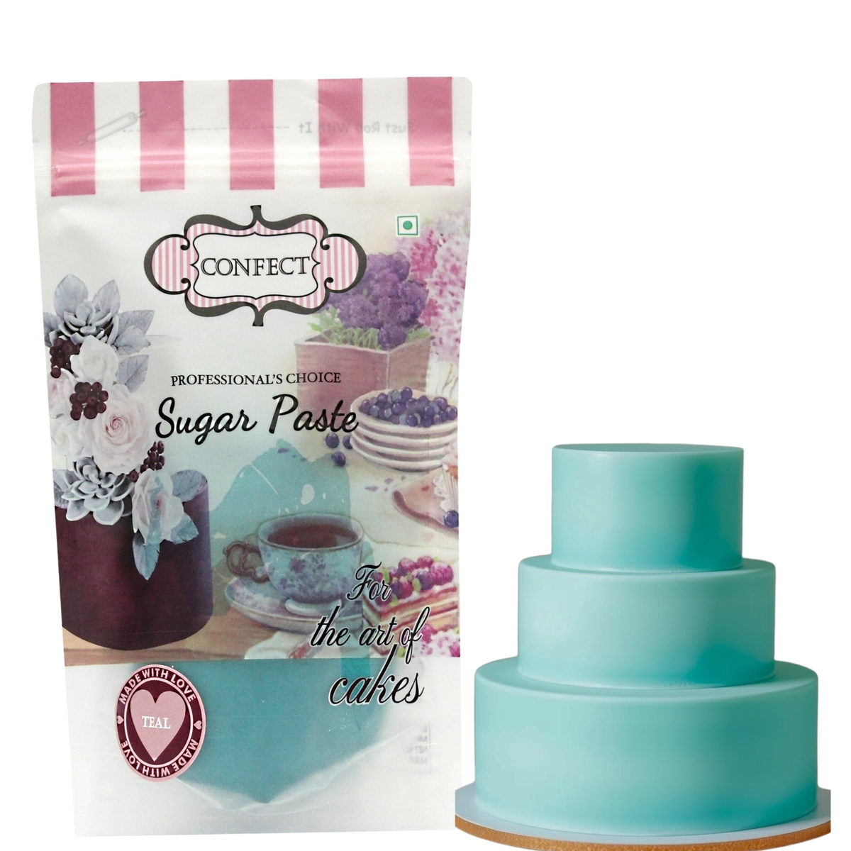 Confect Teal Fondant | Edible Sugarpaste | Grocsy