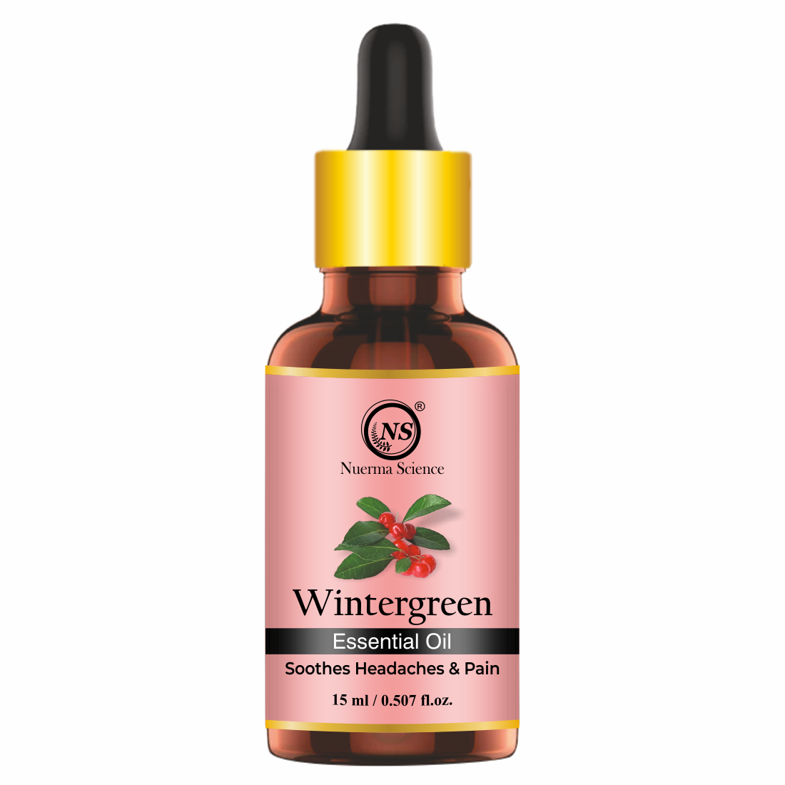 Nuerma Science Pure Wintergreen Essential Oil For Skin, Body & Hair Care | Grocsy