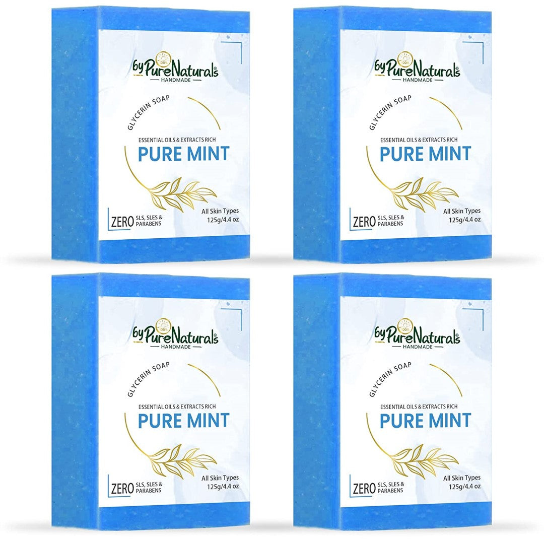 byPureNaturals Mint Soap | Grocsy