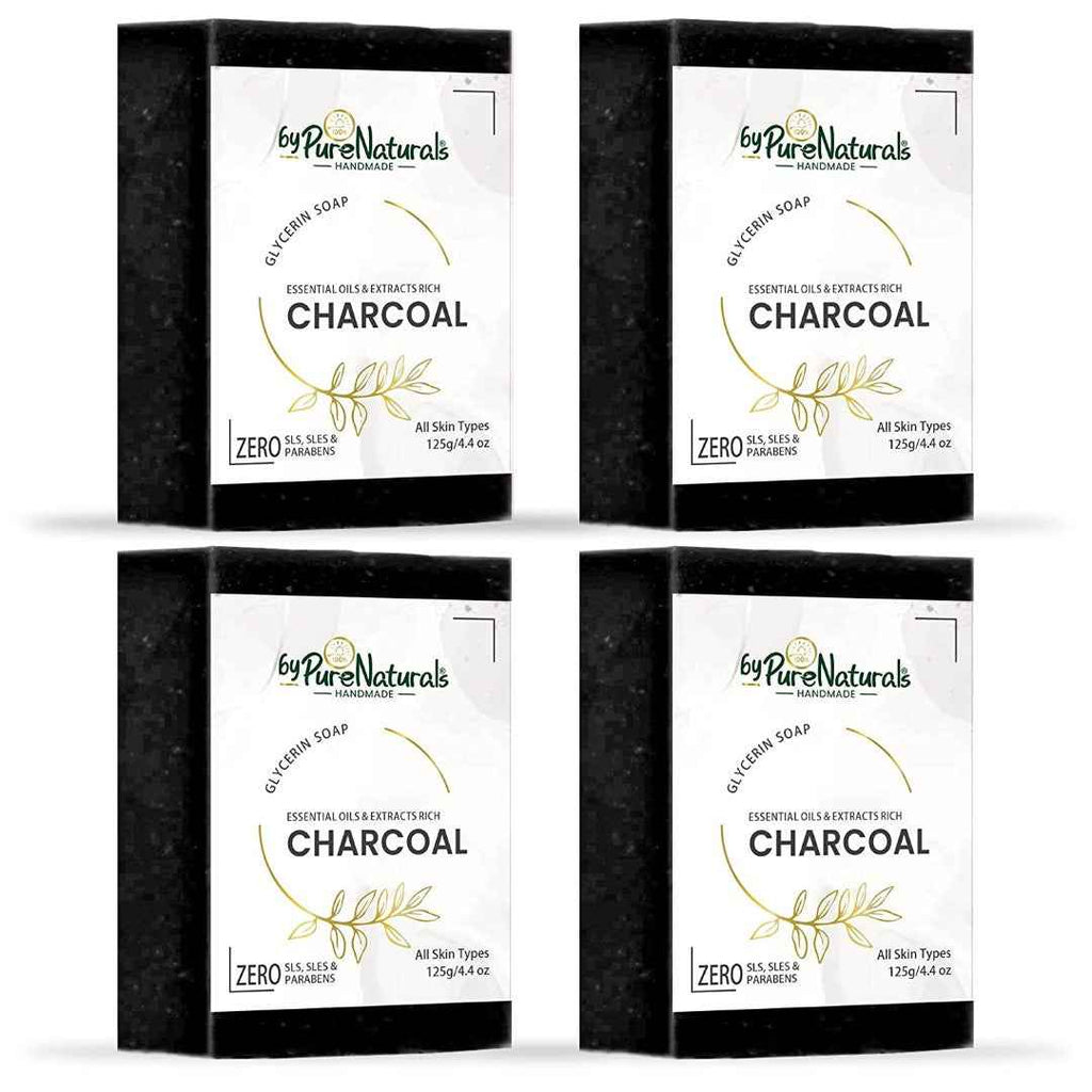 byPureNaturals Charcoal Soap | Grocsy