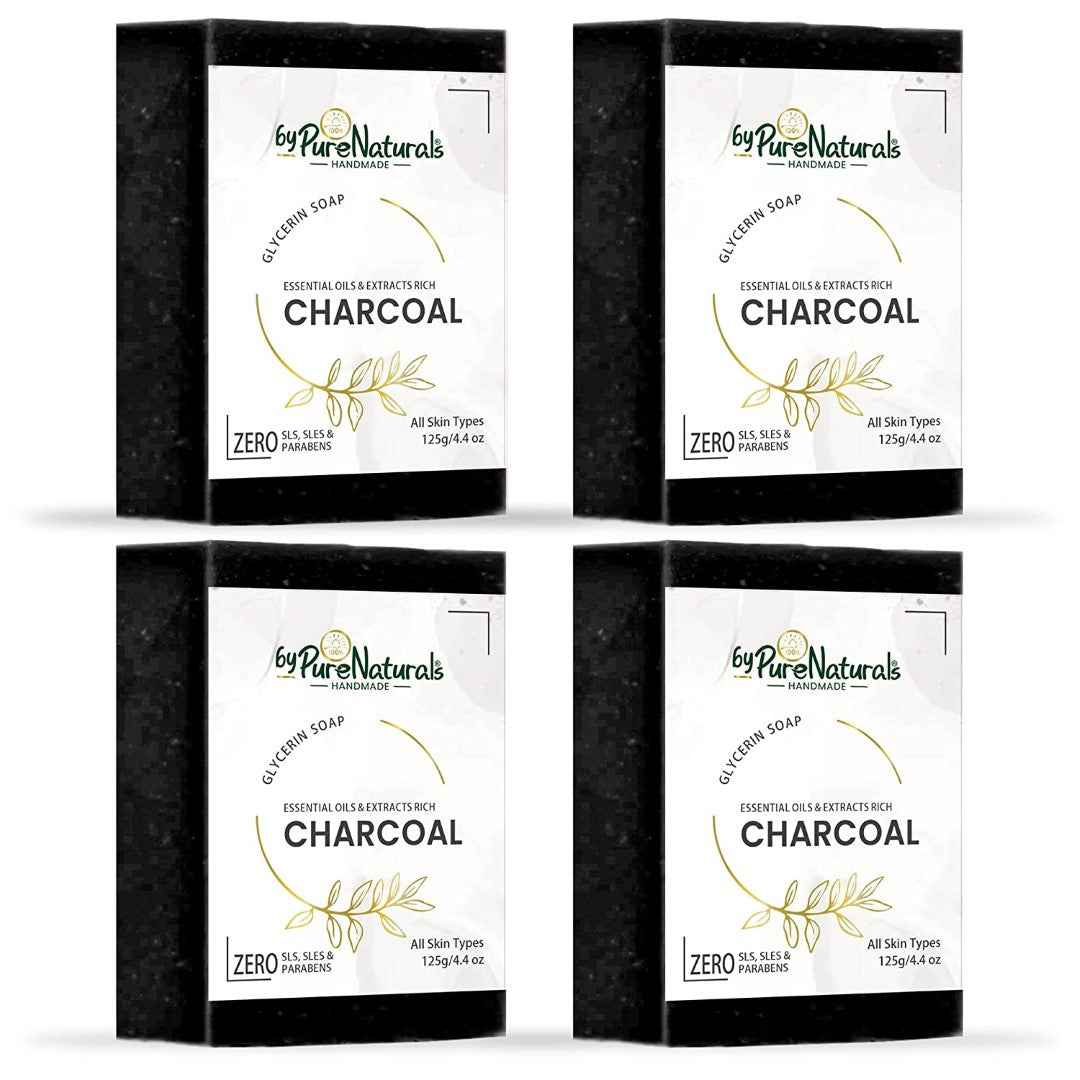 byPureNaturals Charcoal Soap | Grocsy