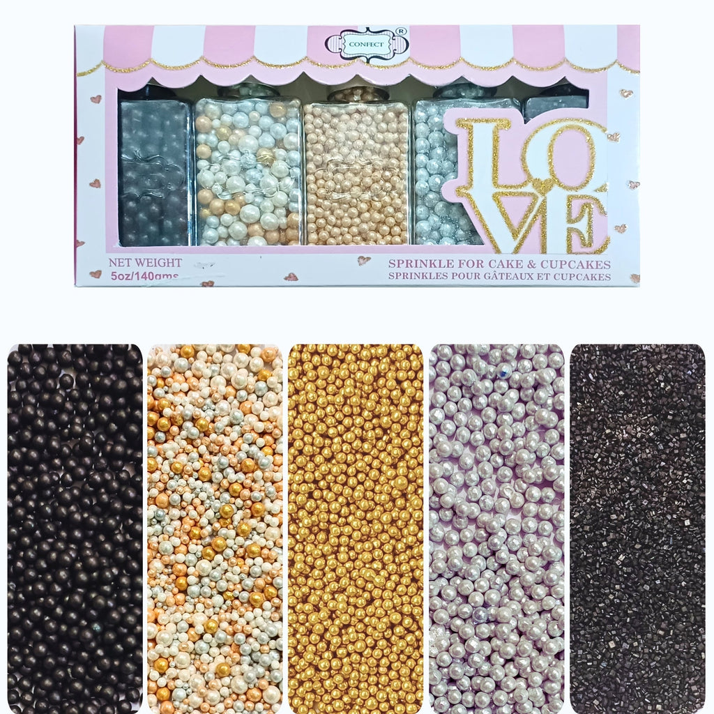 Confect Disco Ball Mashup Sprinkles Multipack 5 | Grocsy