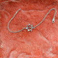 trueBrowns 925 Sterling Silver Ram Silver Chain Rakhi | Grocsy