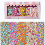 Confect Easter Sprinkles Edible |  Edible Sprinkles Mix for Baking & Cake Pack of 5 (EAST 11) - 100Gms | Grocsy