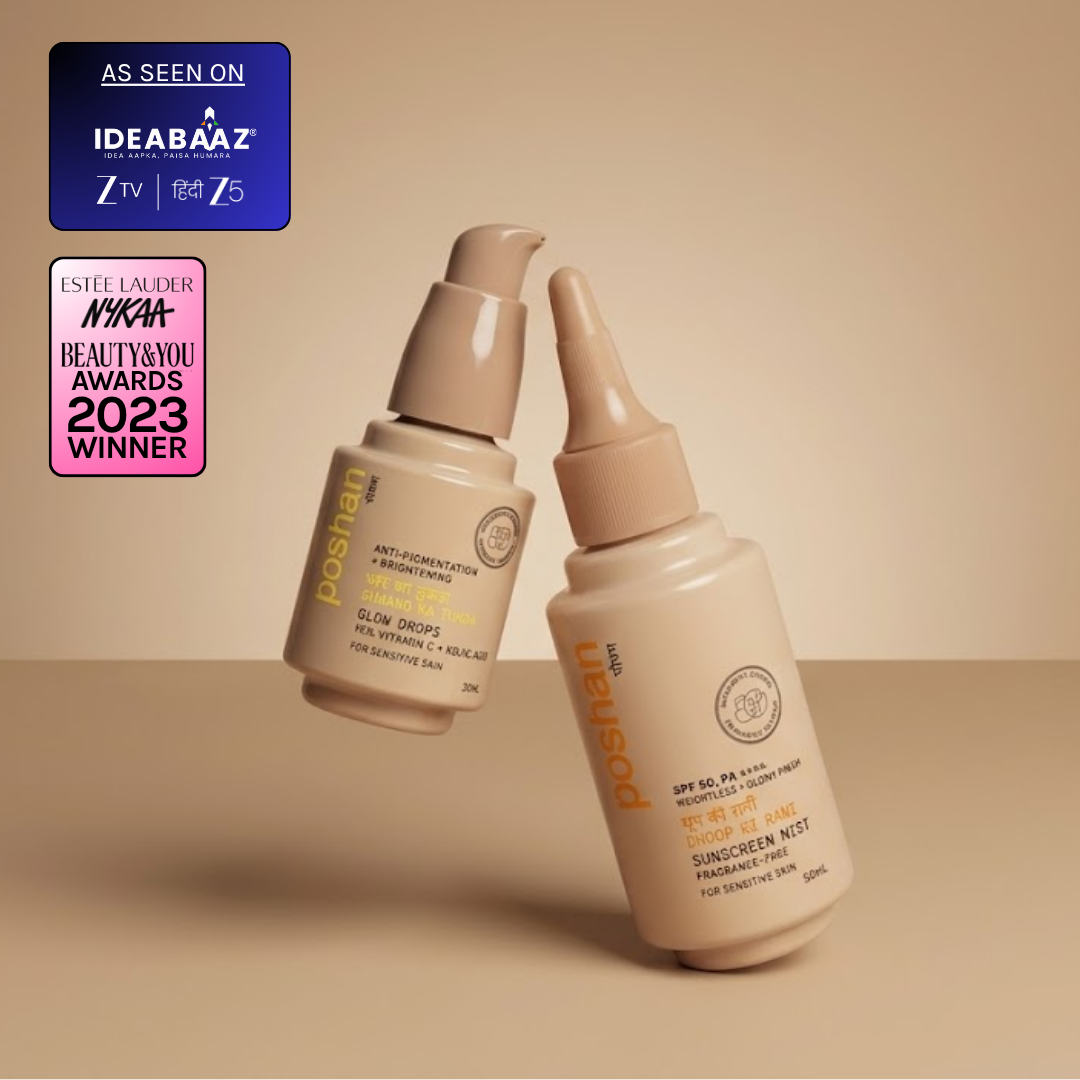 Poshan Skincare Radiance Rivaaz Duo! | Grocsy