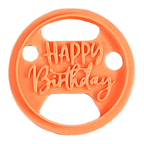 Confect Celebration Stencils Toppers Cutters | Celebration Topper Cutter (Happy Birthday 01) | Grocsy