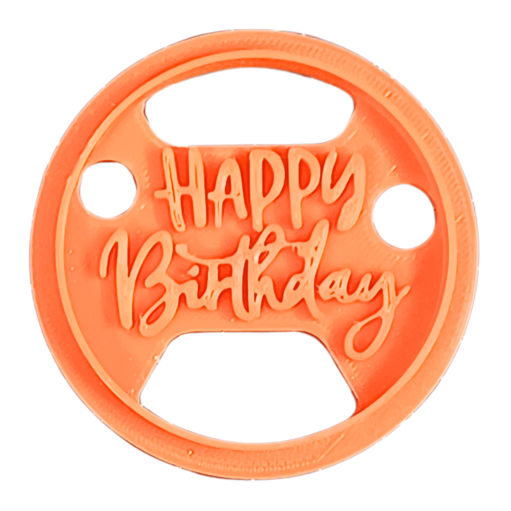 Confect Celebration Stencils Toppers Cutters | Celebration Topper Cutter (Happy Birthday 01) | Grocsy