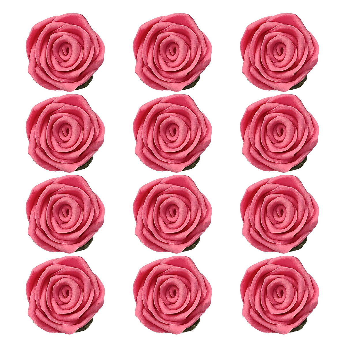 Confect Flamingo Rose Pink | Edible Sugar Roses Topper | Grocsy