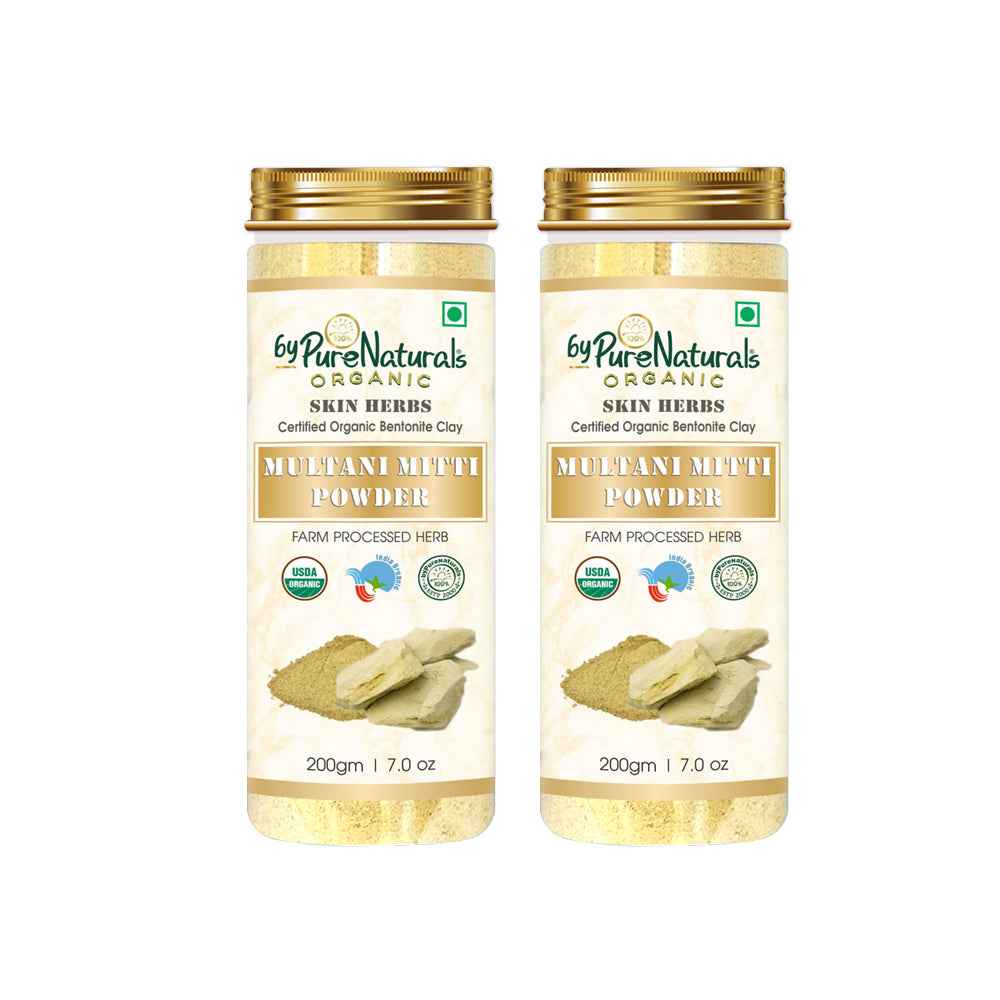 byPureNaturals Organic Multani Mitti Powder | Grocsy