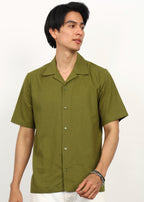 Fabmade Olive Ease Shirt | Grocsy