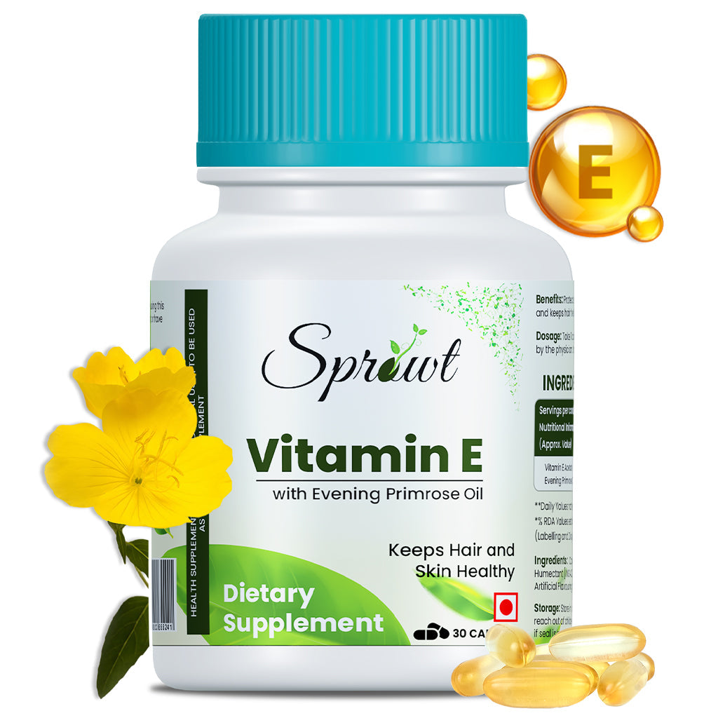 Sprowt Vitamin E Capsules | Grocsy