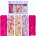 Confect Girls Baby Shower Sprinkles | Mix Heart, Teddy, Baby Feed Bottle & Baby Feet Sprinkles | Grocsy
