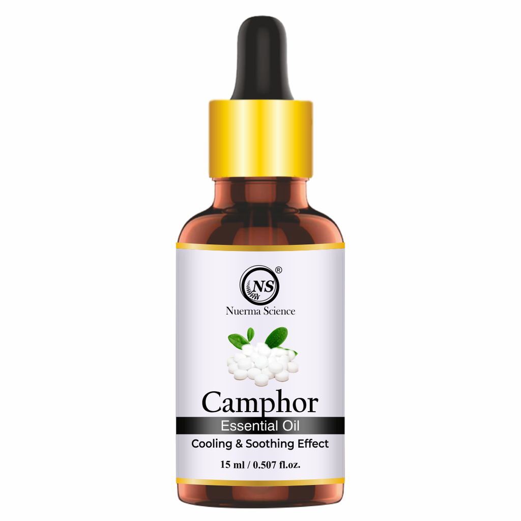 Nuerma Science Camphor (Kapoor) Cold Pressed Oil For Skin & Hair Care | Grocsy