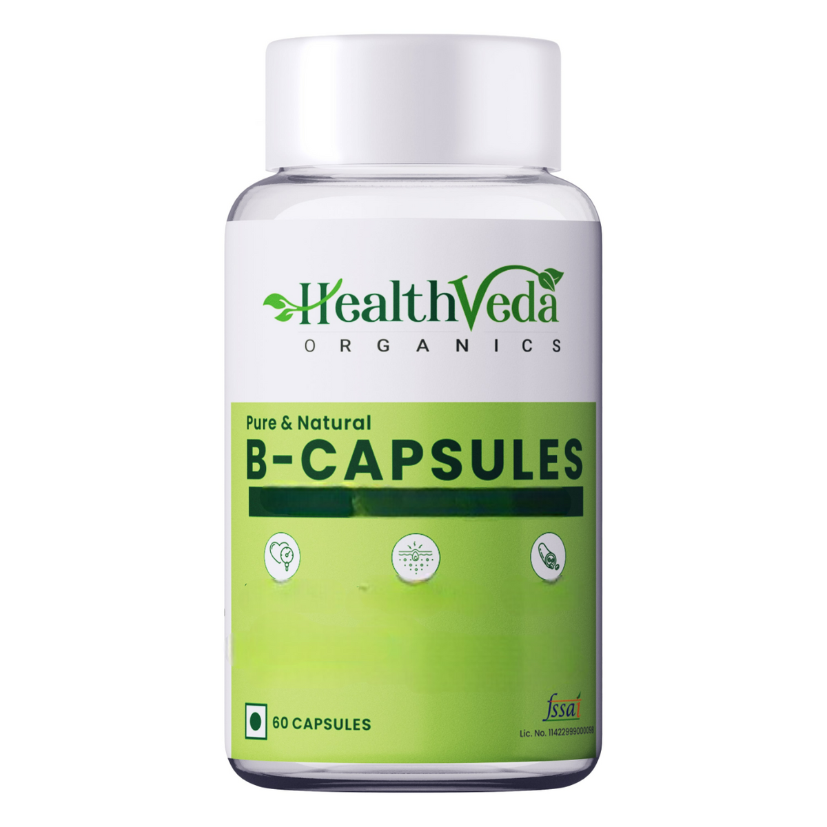 Health Veda Organics B Capsules | Grocsy