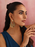 trueBrowns Brass Contemporary Tassel Earrings | Grocsy