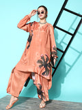 InWeave Women's Faun Big Tree Print Kurta Set | Grocsy