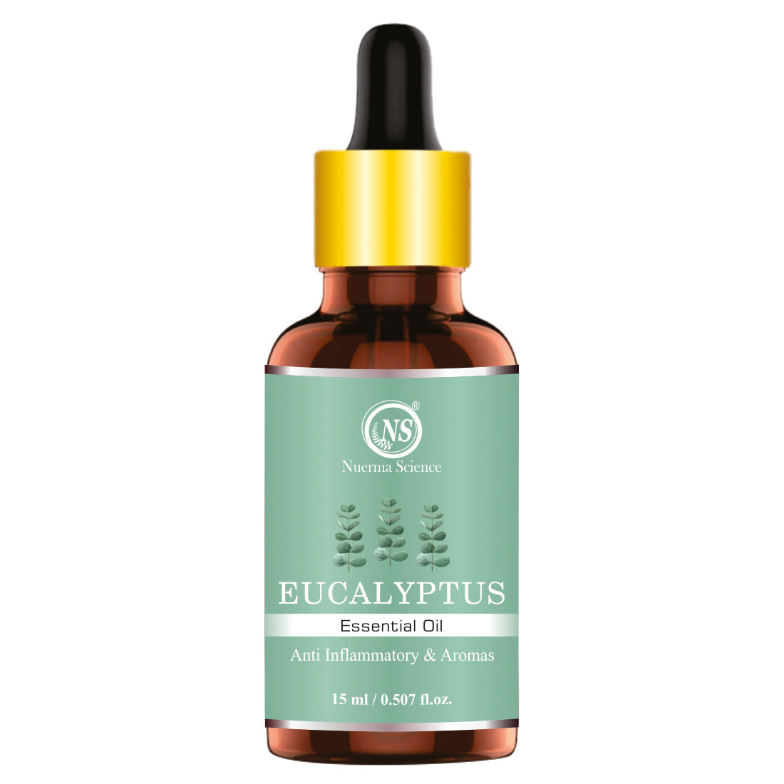 Nuerma Science Eucalyptus Essential Oil For Cold, Fresh Breathing & Joints Pain | Grocsy