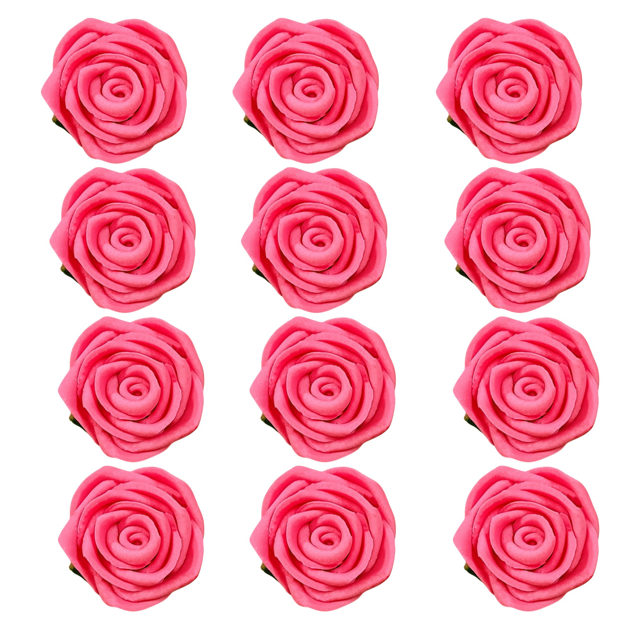 Confect French Rose Pink | Edible Sugar Roses Topper | Grocsy