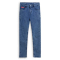 Chilins Boys Slim Mid Rise Cotton Confortable Blue Jeans | Grocsy