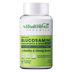 Health Veda Organics Plant Based Glucosamine Chondroitin & MSM Tablets | Grocsy