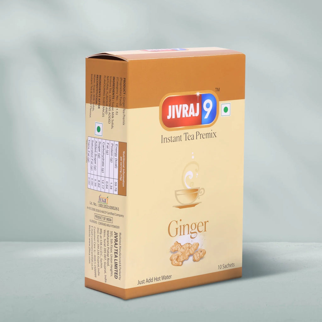 jivraj9 Tea Ginger Premix Tea Box | Grocsy