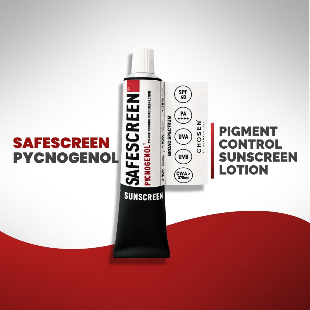 Chosen Safescreen Pycnogenol Pigment Control Sunscreen Lotion Spf 50+ | Grocsy